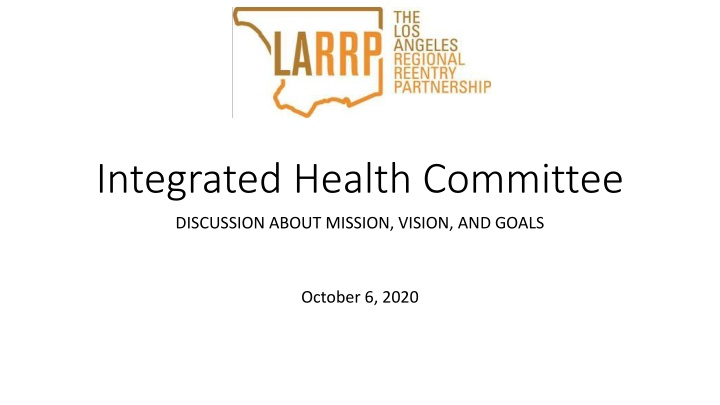 integrated health committee