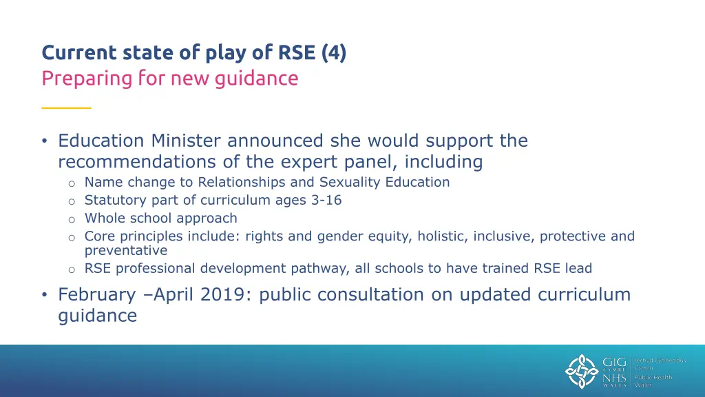 current state of play of rse 4 preparing