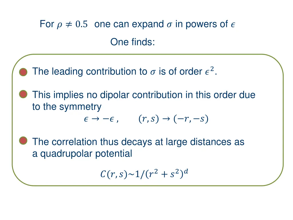 for 0 5 one can expand in powers of