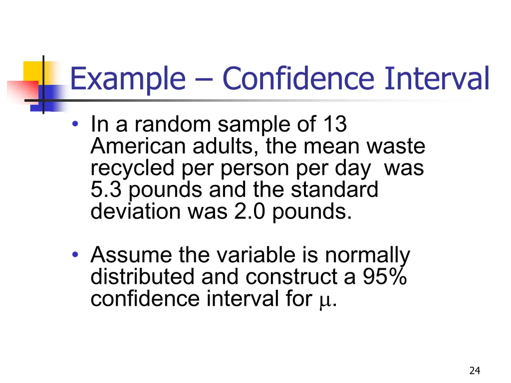 example confidence interval