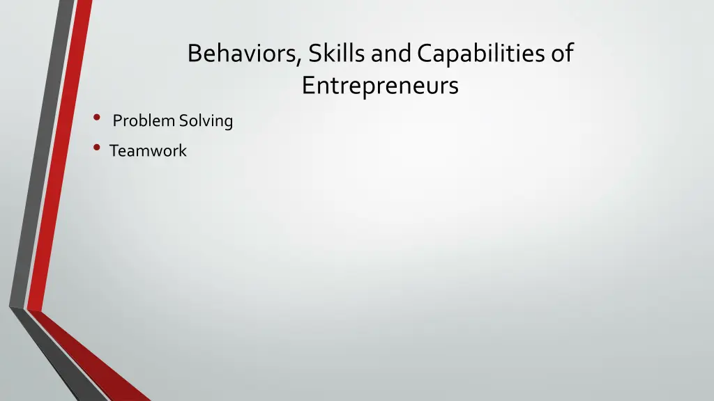 behaviors skills and capabilities 1