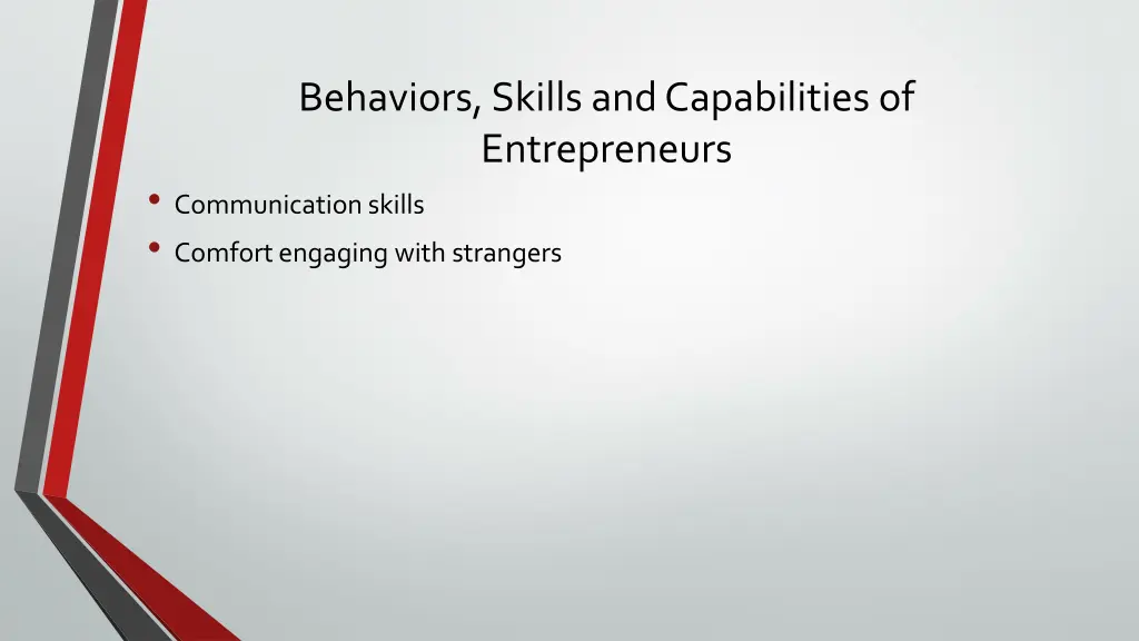 behaviors skills and capabilities 2