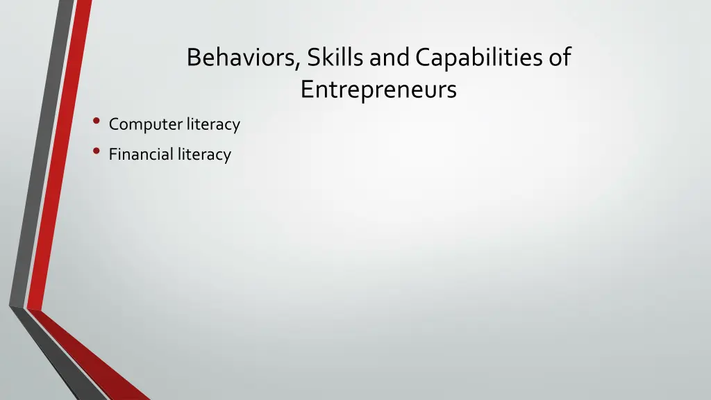 behaviors skills and capabilities 3