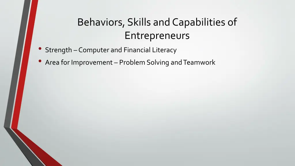 behaviors skills and capabilities 5