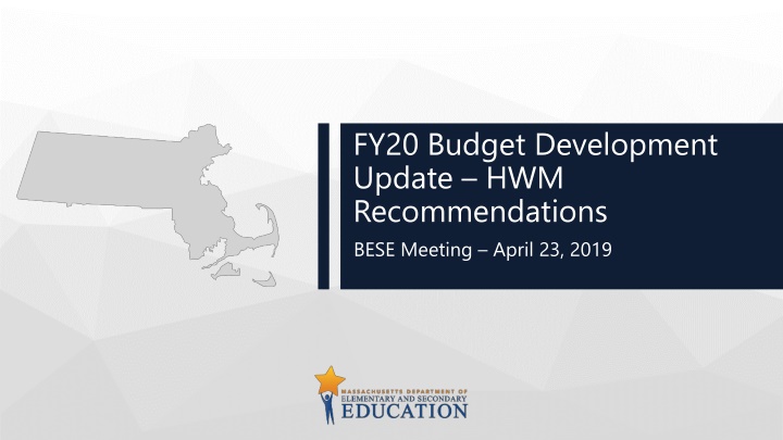 fy20 budget development update