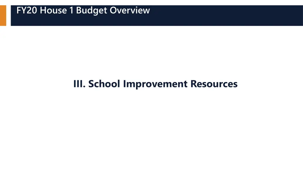 fy20 house 1 budget overview 2