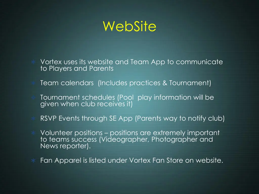website