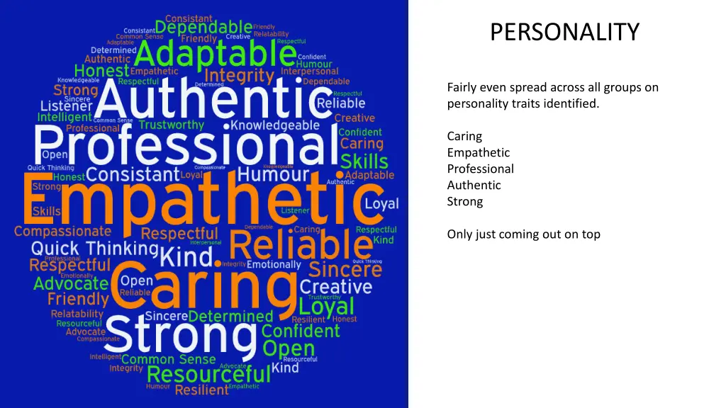 personality