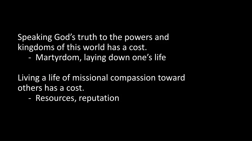 speaking god s truth to the powers and kingdoms