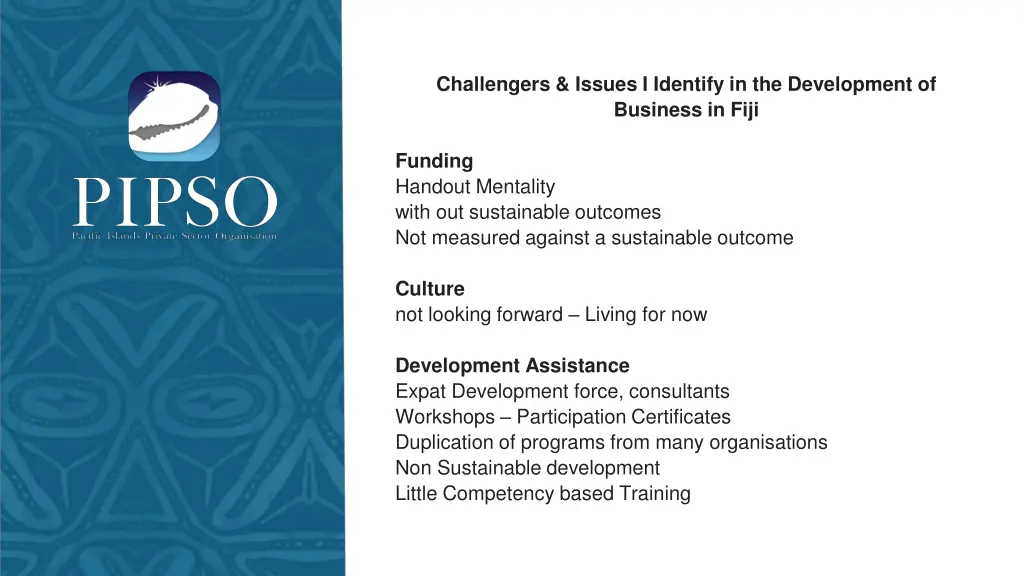 challengers issues i identify in the development