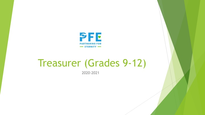 treasurer grades 9 12 2020 2021