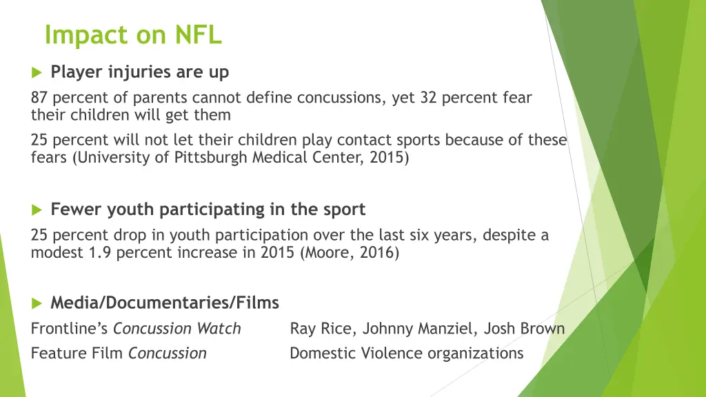impact on nfl 1
