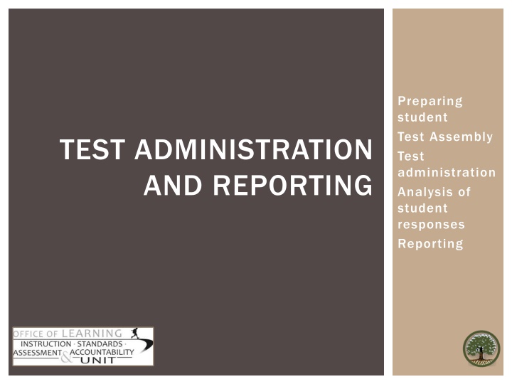 preparing student test assembly test