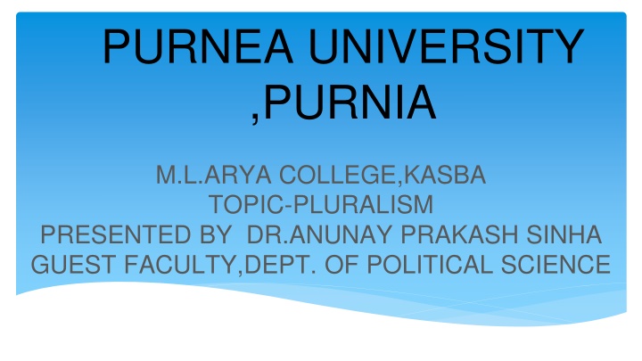 purnea university purnia