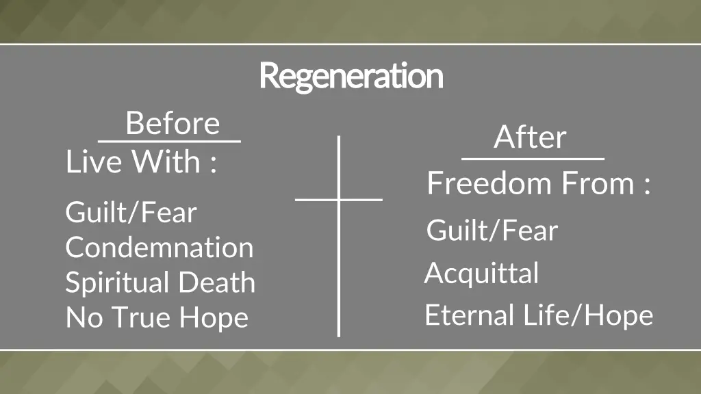 regeneration regeneration