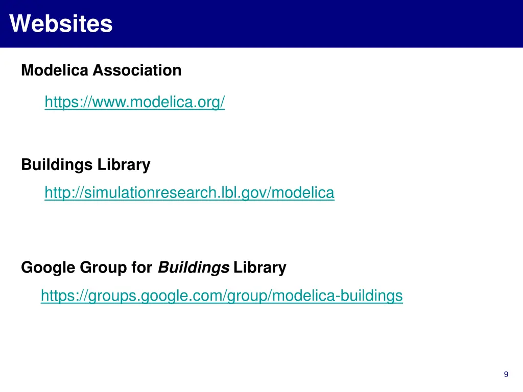 websites