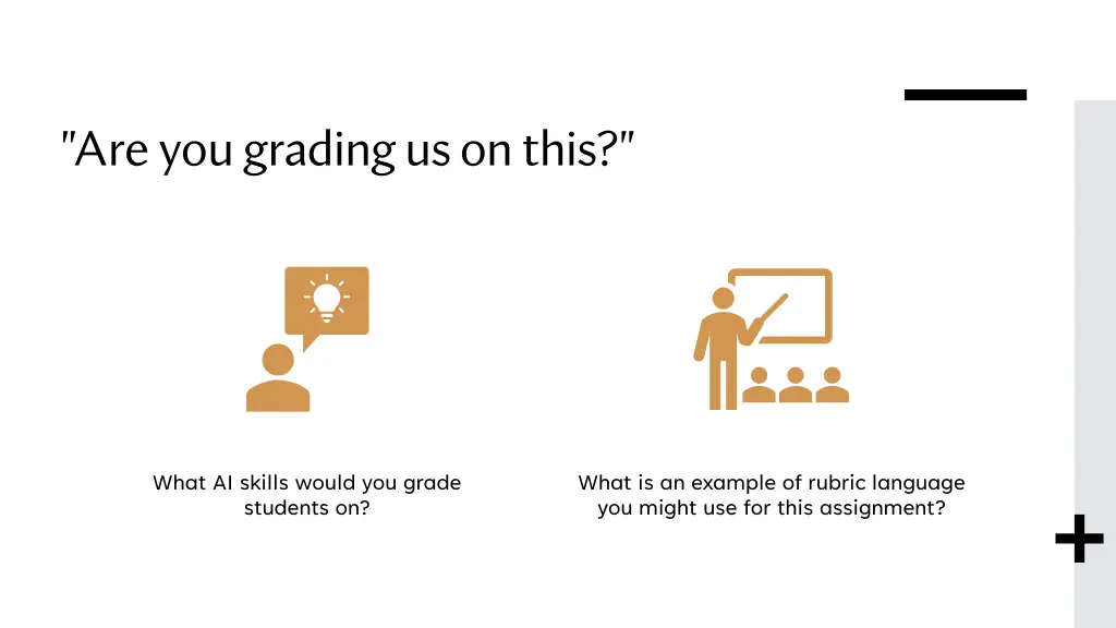 are you grading us on this