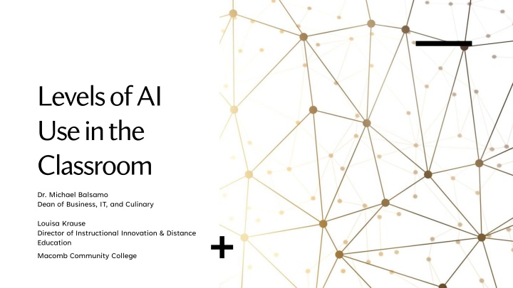 levels of ai use in the classroom