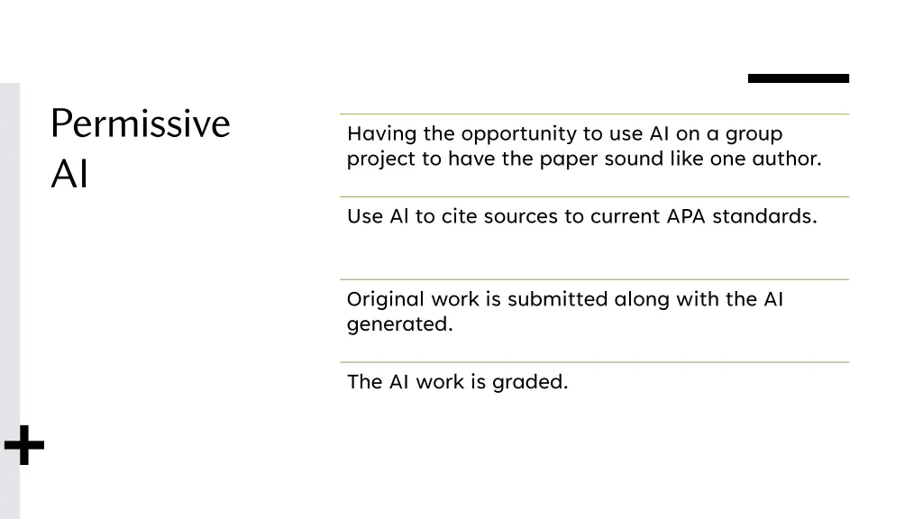permissive ai