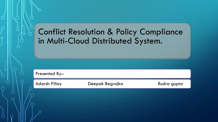 conflict resolution policy compliance in multi