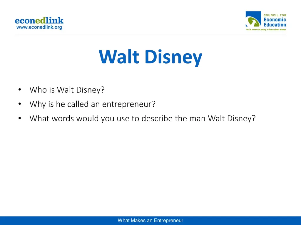 who is walt disney why is he called