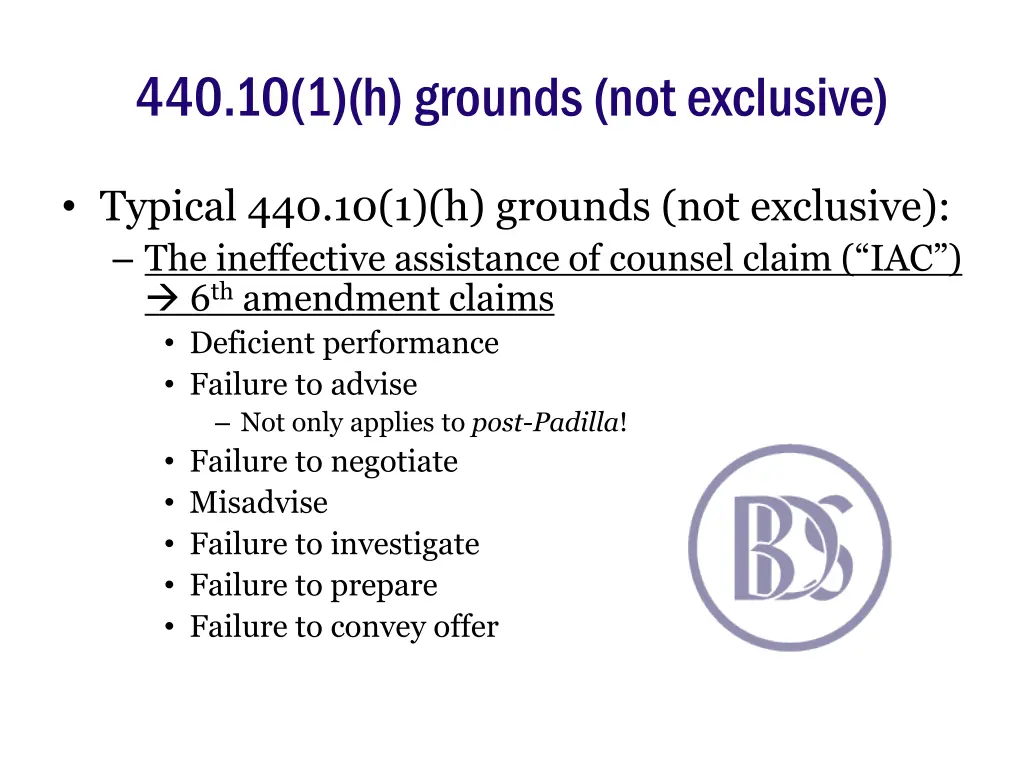 440 10 1 h grounds not exclusive