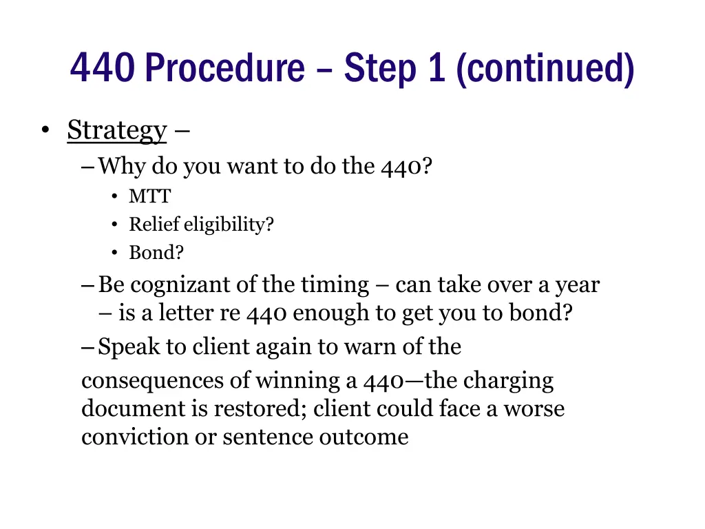 440 procedure step 1 continued 1