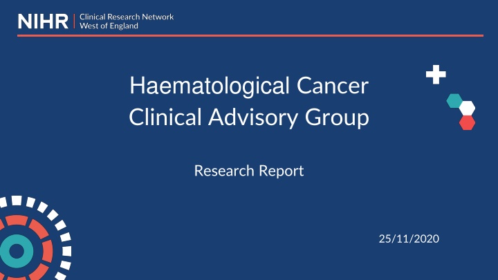 haematological cancer clinical advisory group