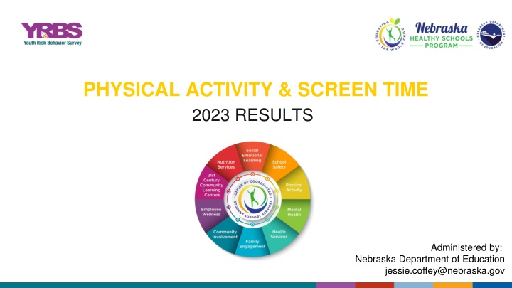 physical activity screen time 2023 results