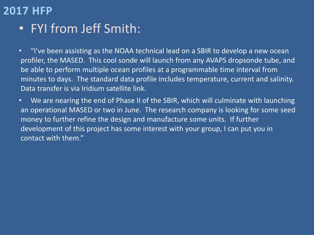 2017 hfp fyi from jeff smith