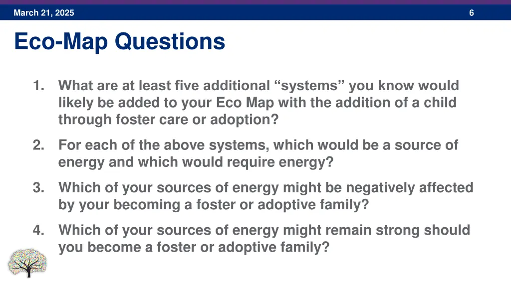 march 21 2025 eco map questions