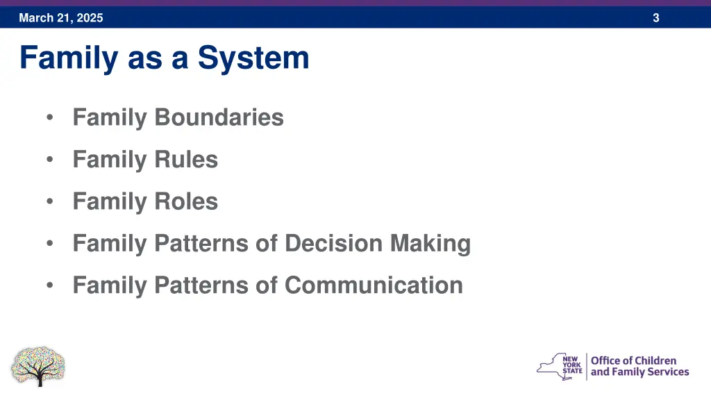 march 21 2025 family as a system
