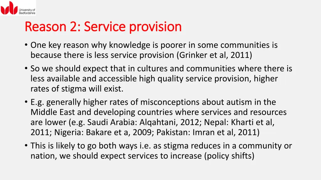 reason 2 service provision reason 2 service