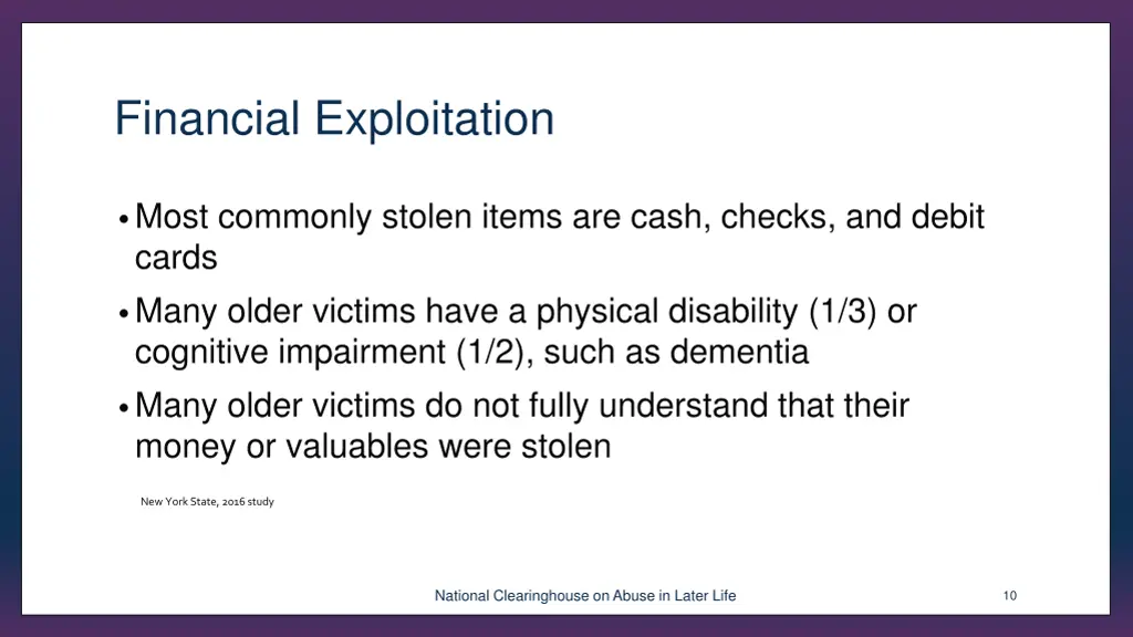 financial exploitation 2