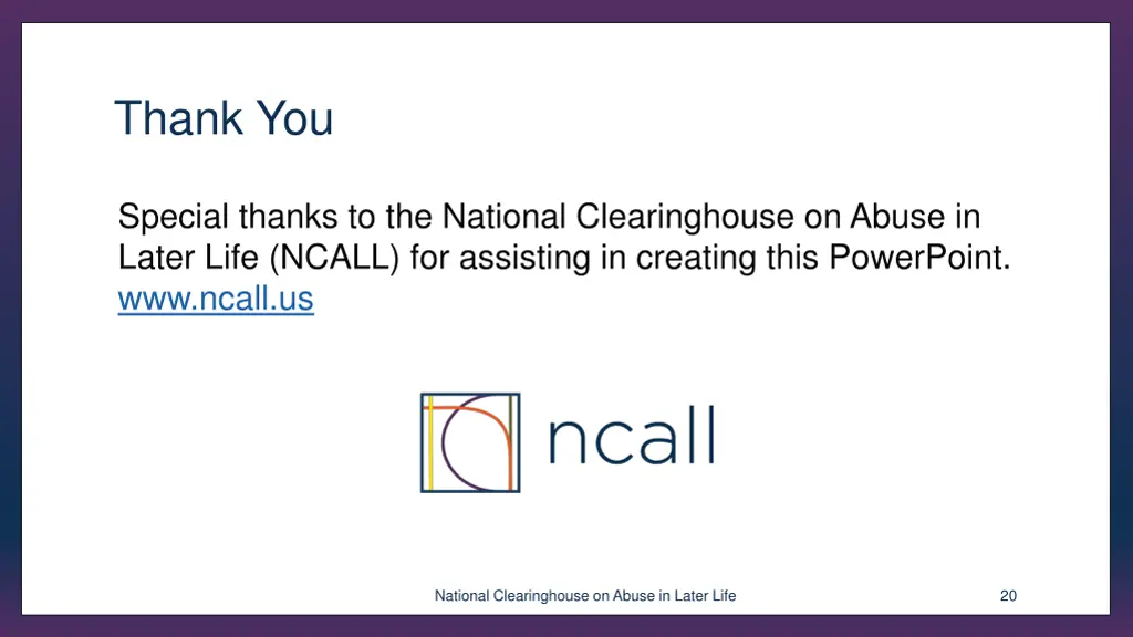 thank you