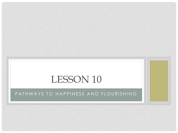 lesson 10
