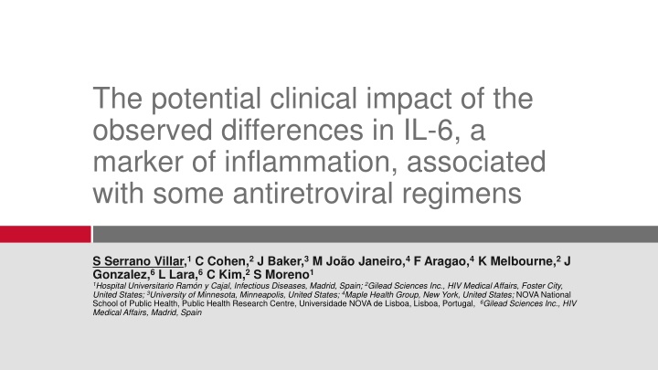 the potential clinical impact of the observed