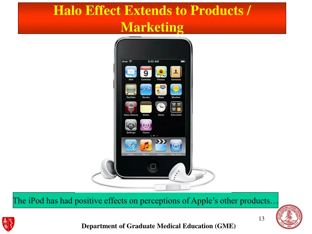 halo effect extends to products marketing