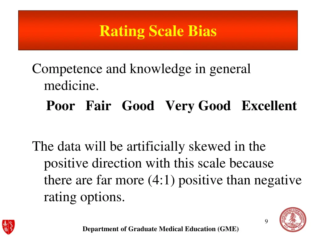 rating scale bias