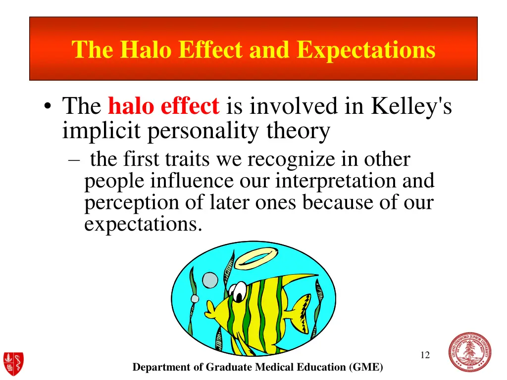 the halo effect and expectations