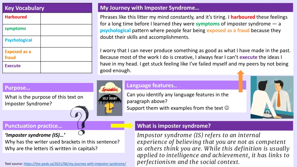 my journey with imposter syndrome