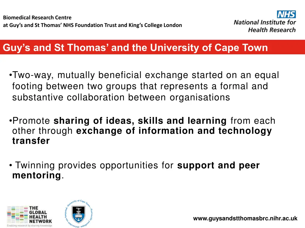 biomedical research centre at guy s and st thomas 2