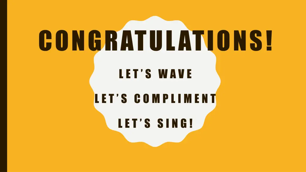 congratulations