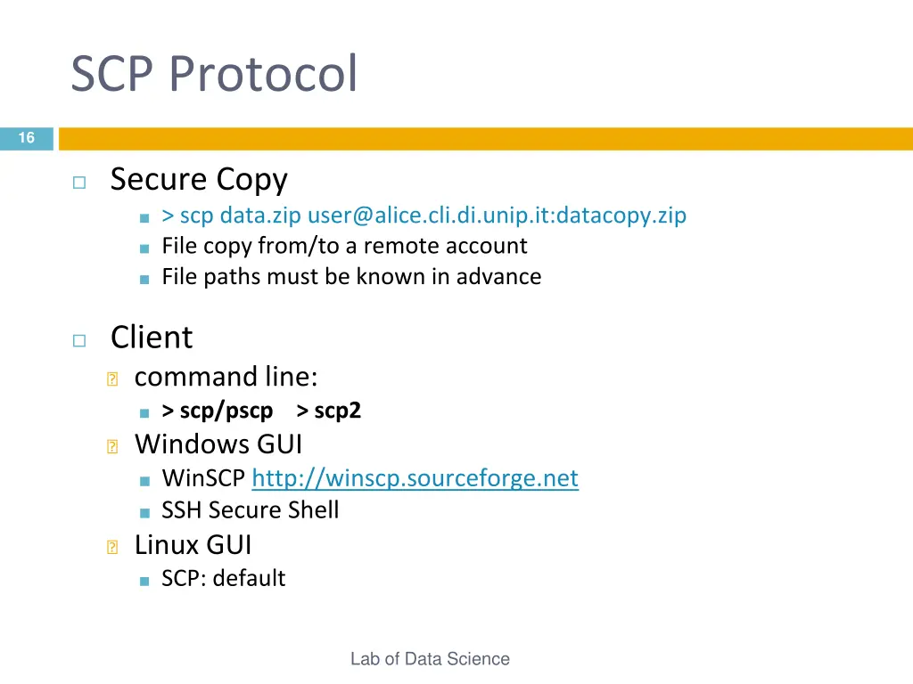 scp protocol