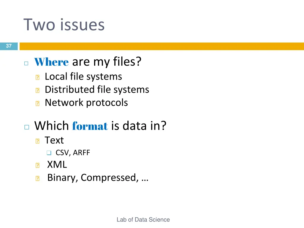 two issues 2