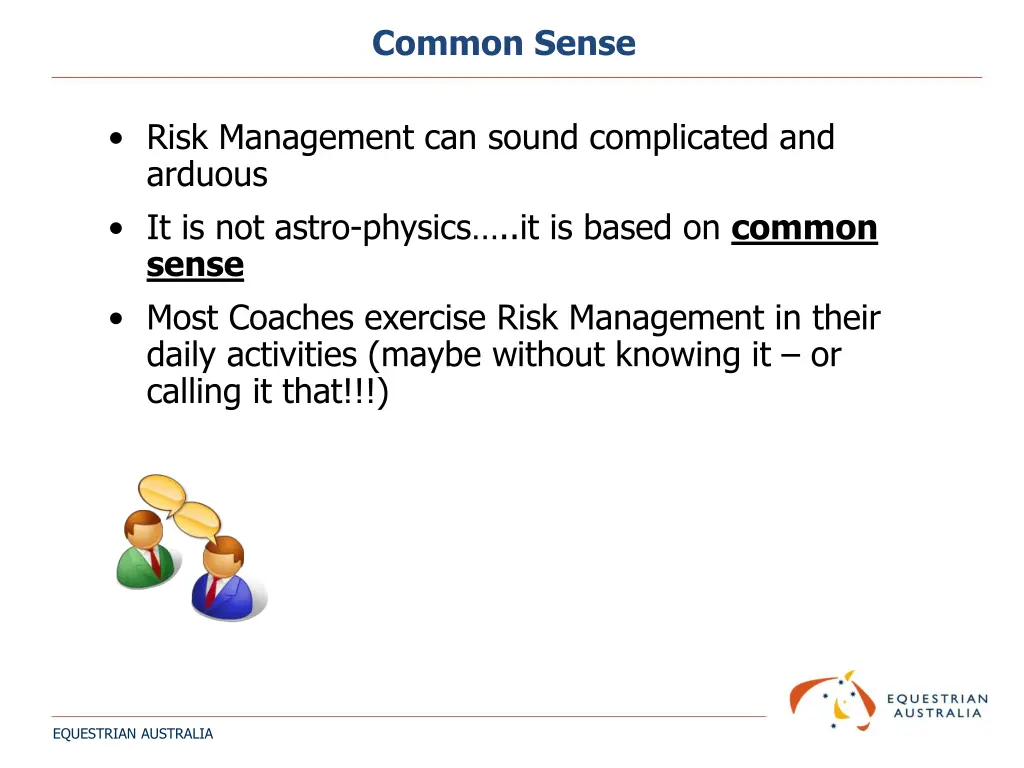 common sense