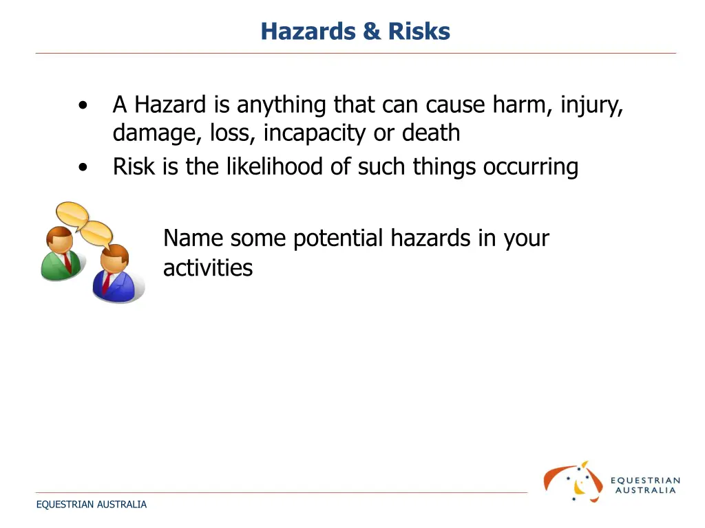 hazards risks