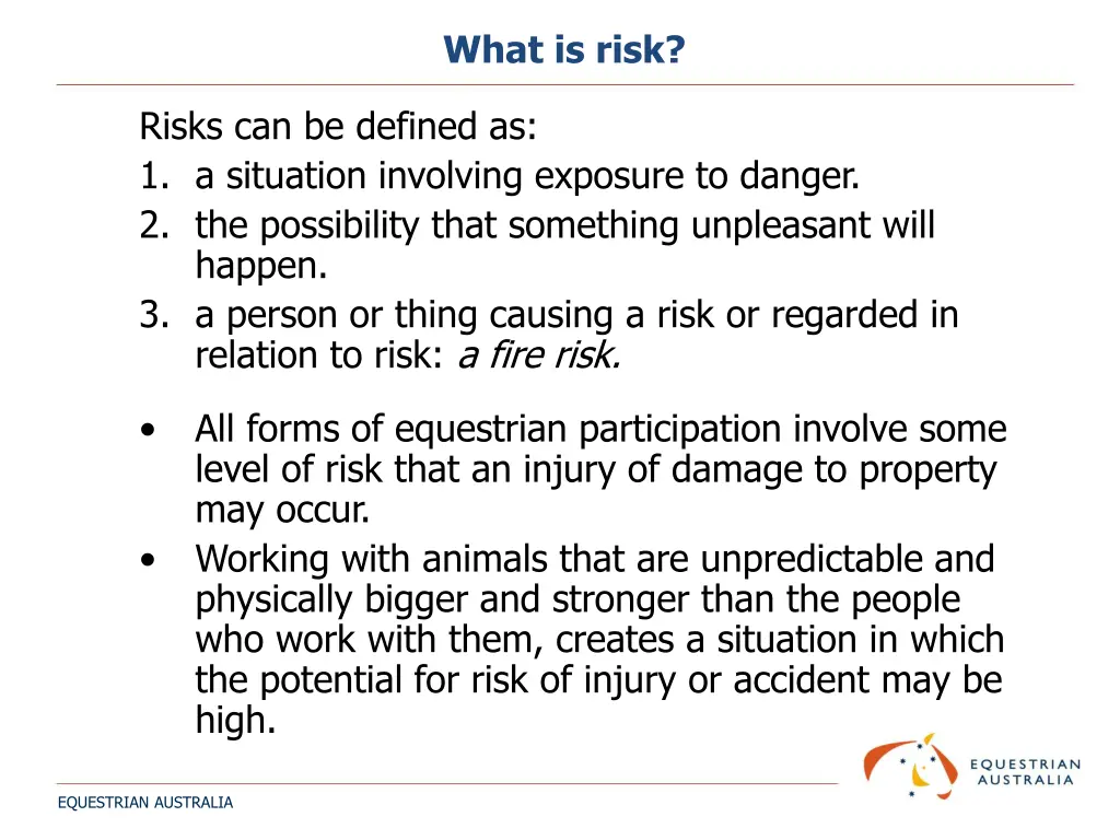 what is risk