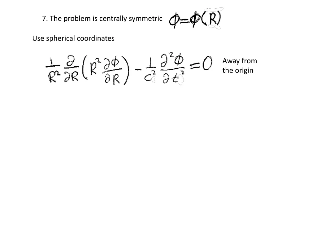 7 the problem is centrally symmetric