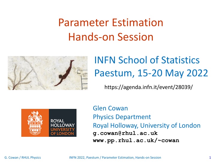 parameter estimation hands on session